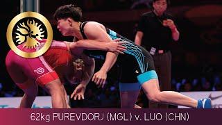 GOLD WW - 62 kg: O. PUREVDORJ (MGL) v. X. LUO (CHN)