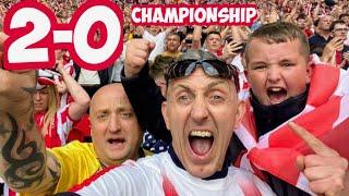 Sunderland 2-0 Wycombe Wanderers  League One Play-off Final.. Championship Here We Come.