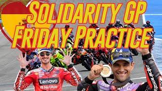 2024 Solidarity MotoGP Friday Practice Results  |   Motogp News 2024