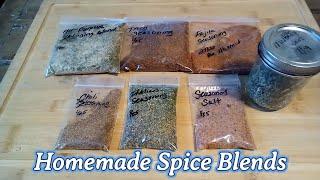 Never Buy Expensive Spice Blends Again!  Make Your Own | Homemade Spice Blends | Saving $$$$