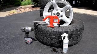 How to Change a 35" 4x4 Truck Tire with BeadBuster XB-550