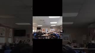 The dude on the chair understood the assignment  #follow #comment #class #funny #shortvideo