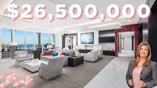 FOR SALE Palazzo Del Mare Penthouse 7192 ~ Fisher Island, Miami Beach ~ $26,500,000
