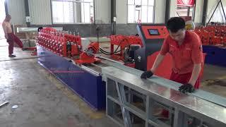 Liming U profile main channel roll forming machine for Iran customer