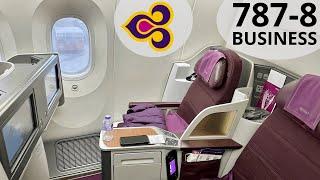 Thai Airways 787 BUSINESS Class: Old but... GREAT FOOD & SERVICE