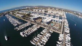 Marina del Rey, California - GoPro Drone Flight