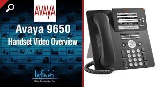 Avaya 9650 Handset Video Overview [Infiniti Telecommunications]