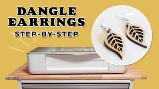 How to Laser Cut Dangle Earrings | Glowforge Settings & Materials