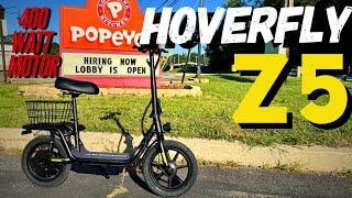 Hoverfly Z5 400 Watt Electric Scooter Range Test #escooter