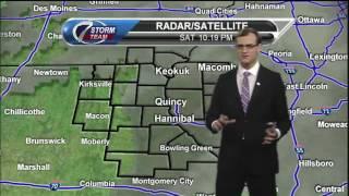 Meteorologist Nick Stewart Weather (10/29/2016)