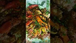 spicy crab fry recipe/ sea food recipe/crab pepper fry recipe