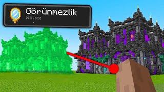 minecraft yapı kapışması AMA görünmezlik hilesi ile TROLLEDİM!