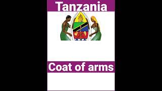 United Republic of Tanzania, Jamhuri ya Muungano wa, Tanzania Flag, Tanzania coat of arms #Tanzania