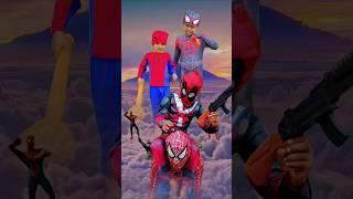 Angry Spider-Man | Tom Holland | Ironman | Thanos | Captain America | Hulk #shorts #spiderman #funny