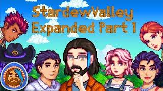 Starting A New Farm and Petting A Dog | Stardew Valley Expanded Part 1