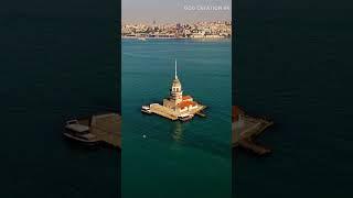 Maiden's Tower in Turkey  #viral #türkiye