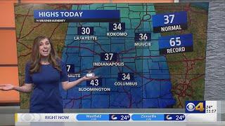 Meteorologist Alyssa Andrews Weather - CBS4 News at 11 Indianapolis