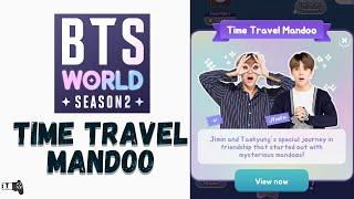 Time Travel Mandoo Jimin & Taehyung BTS WORLD Season 2 Cutscene