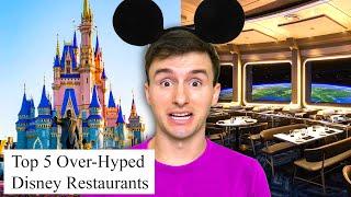 I Ate At Every Overhyped Disney World Restaurant