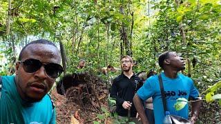 Deep inside the Amazon jungle lives some de@dly creatures | Jamaican YouTuber explore without fear