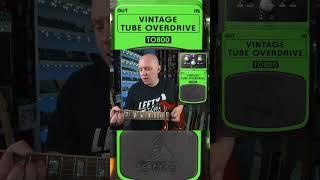 Behringer To800 is an ultra affordable tube screamer!  #guitar #guitarpedals  #overdrive #pedalboard