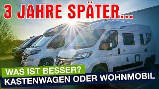 Wohnmobil oder Kastenwagen? Die Wahrheit nach 3 Jahren Camping