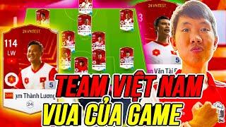 THÀNH HOÀ Thể hiện Bản lĩnh dùng Team Việt Nam để cày nát rank Siêu Sao | FC Online