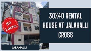 30x40 Rental House at Jalahalli For 80 Lakhs | Kites Construction | Kites