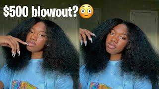 $500 Blowout? Using a Reverse Hairdryer On Type 4 Hair| My Revair