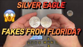 FAKE American SILVER EAGLES from Florida?