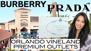 ORLANDO LUXURY PREMIUM OUTLETS SHOPPING VLOG & HAUL  DESIGNER SALE! GUCCI, PRADA, BURBERRY & MORE