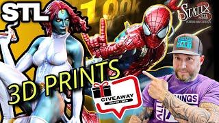 WHAT'S NEW? STL / 3D Prints +  STATIX GIVEAWAY! OCT 2024