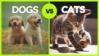 Dogs vs. Cats: Who Makes the Perfect Pet? | Petopia's Top Dog and Cat facts.