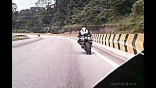 Superbike Cornering at Karak Highway by Ayah Pong