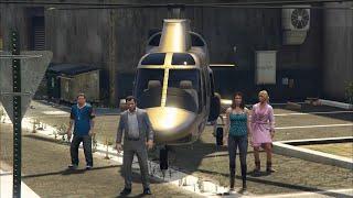 GTA 5 | Michael And His Family Leaving Losantos | Rj Shadow Gaming