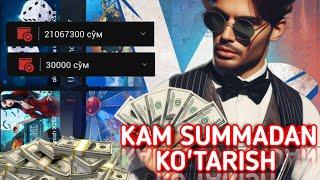 KAM SUMMADAN KO'TARISH 30 MING DEPOZITNI 21 MILLIONGA OSHIRDIM #1xbet #1xgames