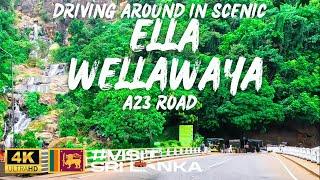 Driving Around the Beautiful Ella Wellawaya A23 Road