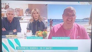 ITV's This Morning with Joseph Spendlove live in Sharm el-Sheikh Egypt