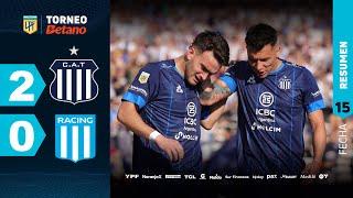 TALLERES 2 - 0 RACING I Resumen del partido | #TorneoBetano 2024