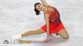 Alysa Liu lands triple axel, in fourth after Skate Canada short program | NBC Sports