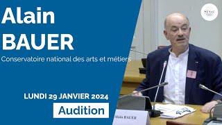 Narcotrafic : audition d'Alain Bauer