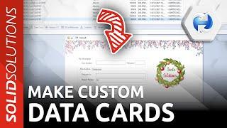 How to Customise SOLIDWORKS PDM Data Card | Beginner SOLIDWORKS Tutorial