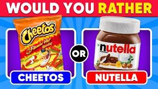 Would You Rather Food Edition  Daily Quiz