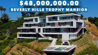 $48 Million Modern Beverly Hills Trophy Home - DroneHub