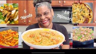 5 Delicious Simple Dinner Meal Recipes When You Don't Know What To Cook | Done in 10 Minutes