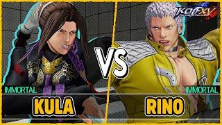 KOF XV  Kula (Duolon/Ryo/Benimaru) vs Rino (Yashiro/Heidern/O.Yashiro)  Steam Replay Match 