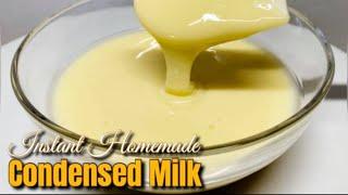 Instant Homemade Condensed Milk | Turn Milk Powder into Condensed Milk | Easy & Quick Recipe