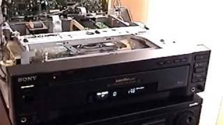 Sony MDP-600 LaserDisc Player Auto Reverse "C-Quick Reverse"