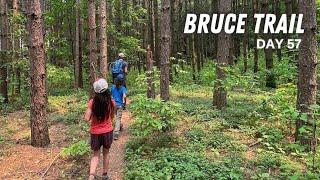 Hiking the Bruce Trail through Owen Sound KOA | End to End Day 57