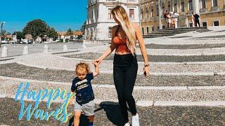 Bank's First Trip To Europe! | Happy Waves |